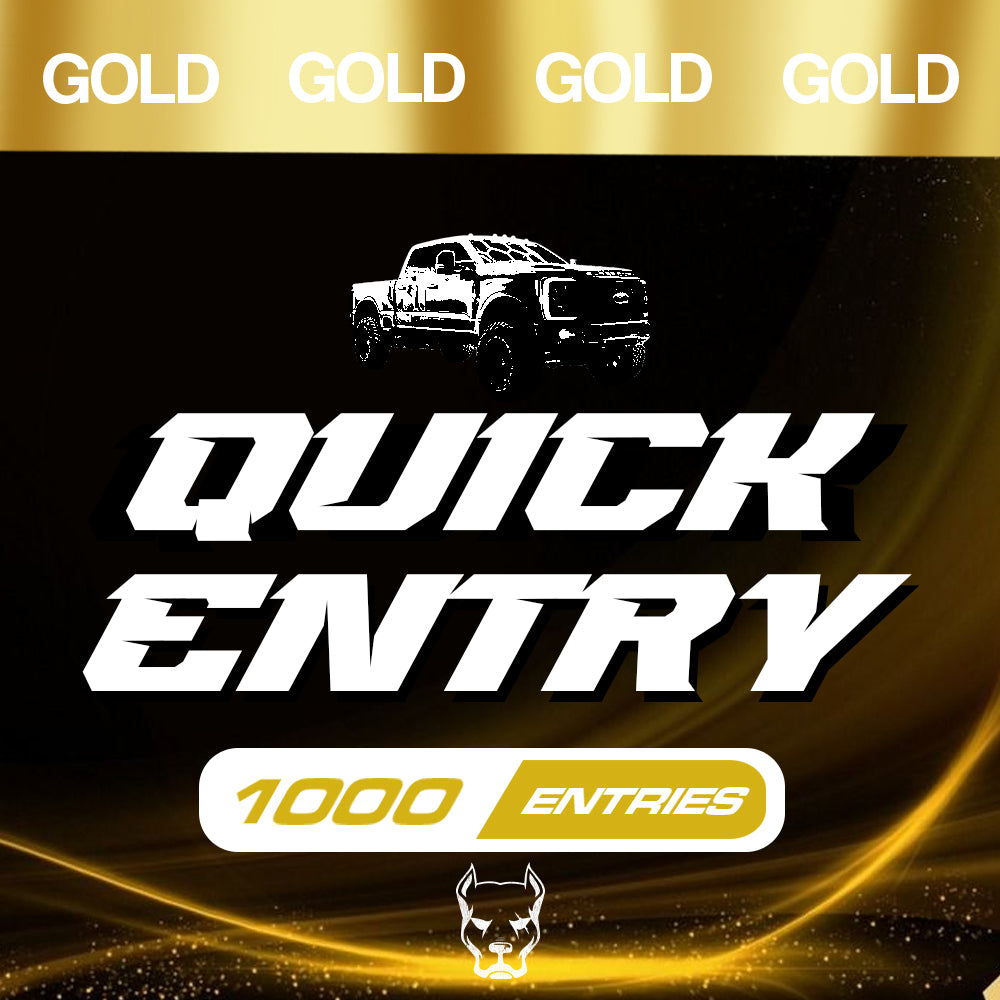 Quick Entry Gold - 1000 ENTRIES